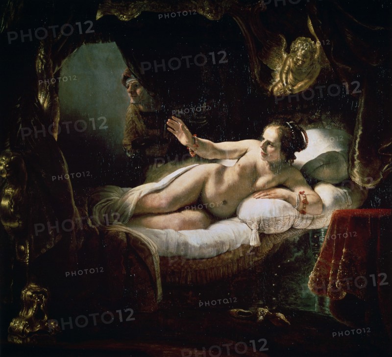 'Danae', 1636.  Artist: Rembrandt Harmensz van Rijn