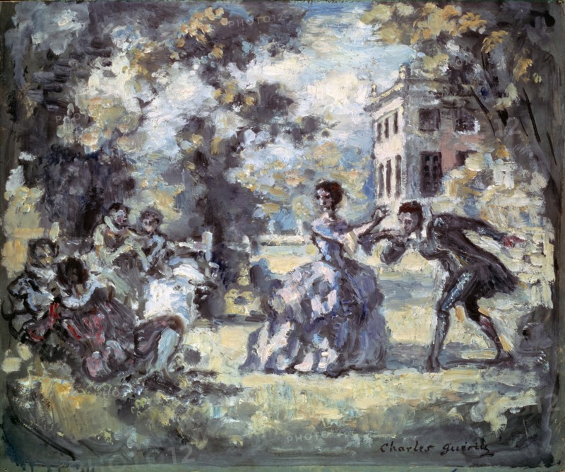 'Amorous Scene', c1908. Artist: Charles Guerin