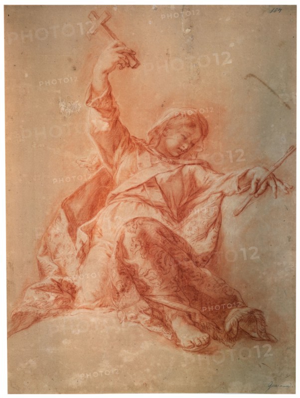 'Allegory of the Faith', 18th century. Artist: Jacopo Guarana