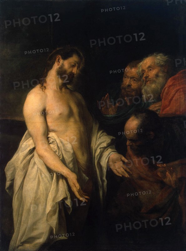 'Appearance of Christ to his Disciples', 1625-1626.  Artist: Anthony van Dyck