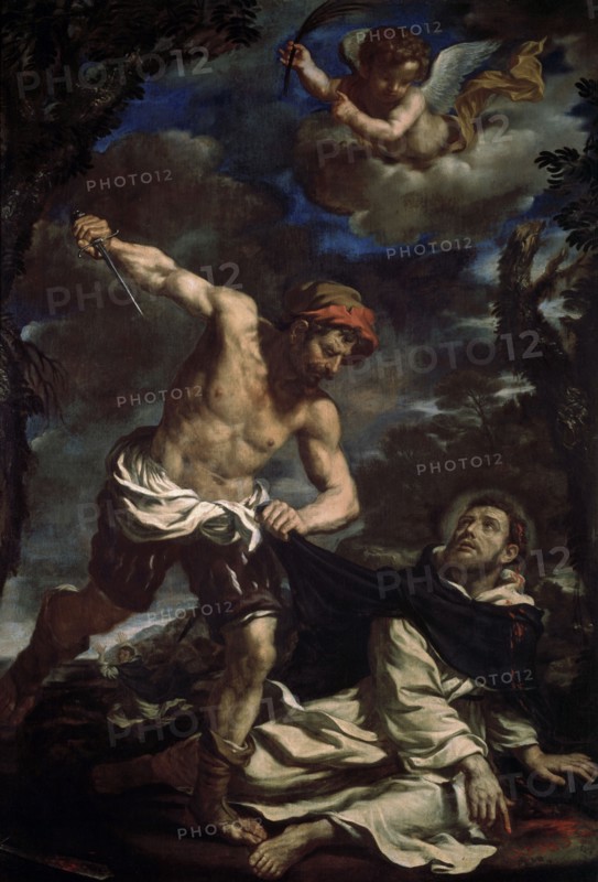 The Martyrdom of Saint Peter', end 1620s. Artist: Guercino