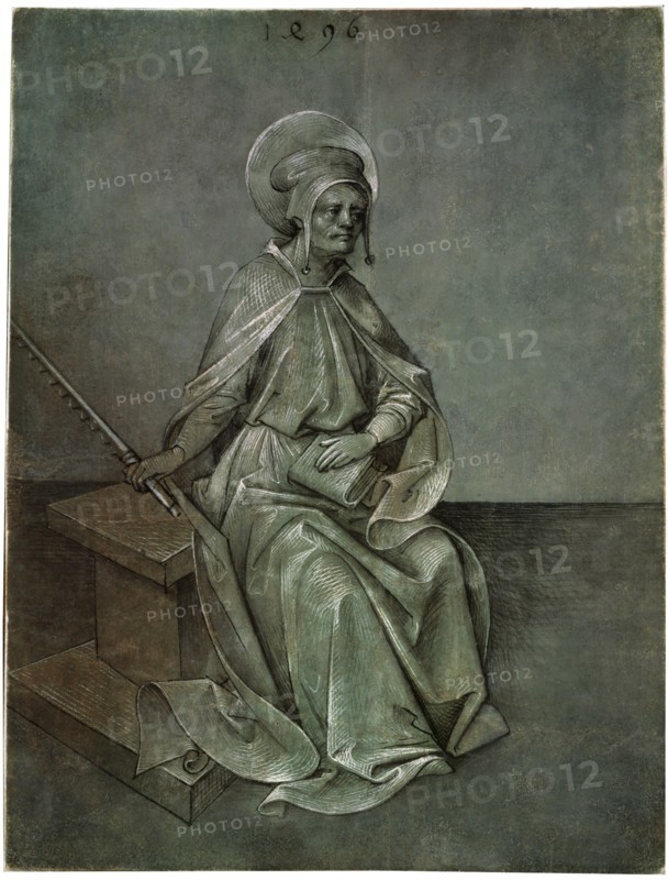 'The Apostle Simon', 1496.  Artist: Mair von Landshut