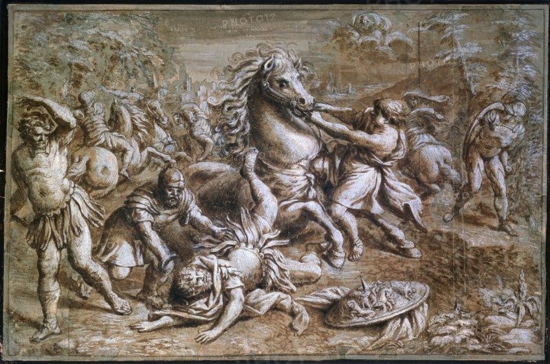 The Conversion of Saint Paul', 17th century. Artist: Pietro da Cortona