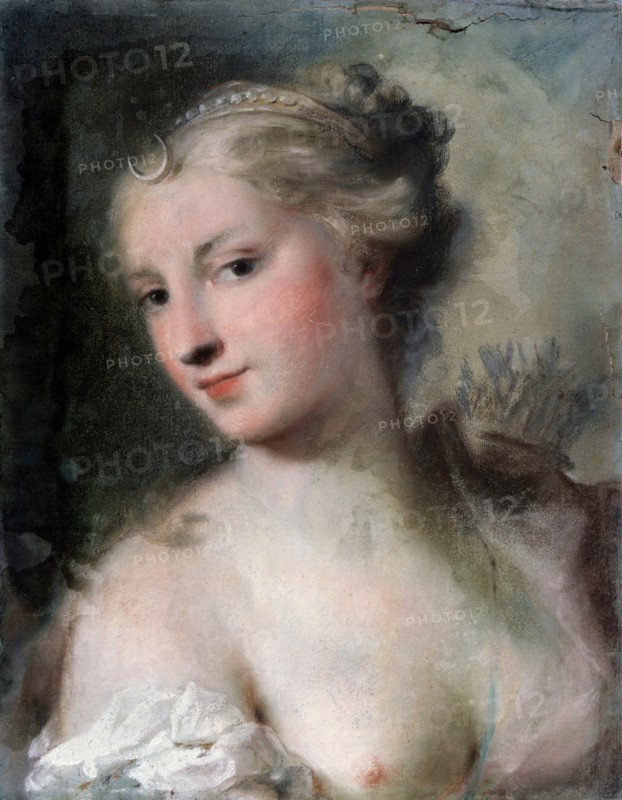 'Diana', after 1746.  Artist: Rosalba Giovanna Carriera