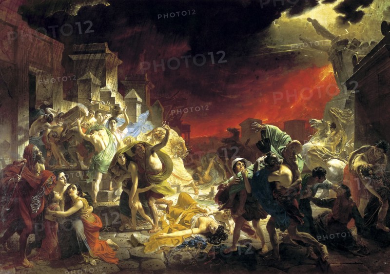 'The last Day of Pompeii', 1833.  Artist: Karl Briullov