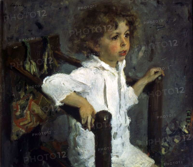 'Portrait of Mika Morosov', 1901.  Artist: Valentin Serov
