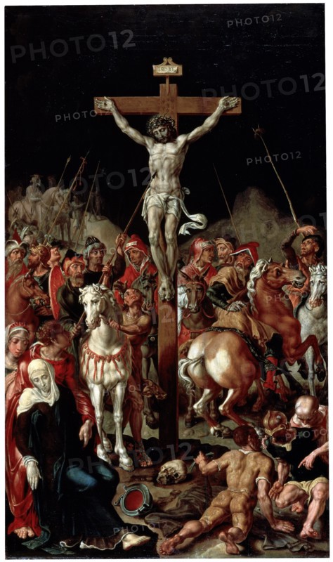 'Calvary', between 1545 and 1550. Artist: Maerten van Heemskerck