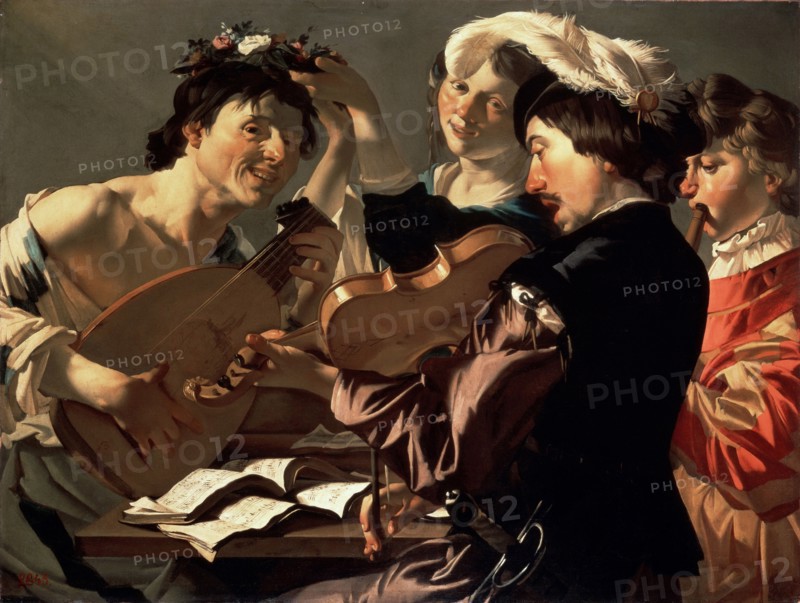 'A Concert', c1623.