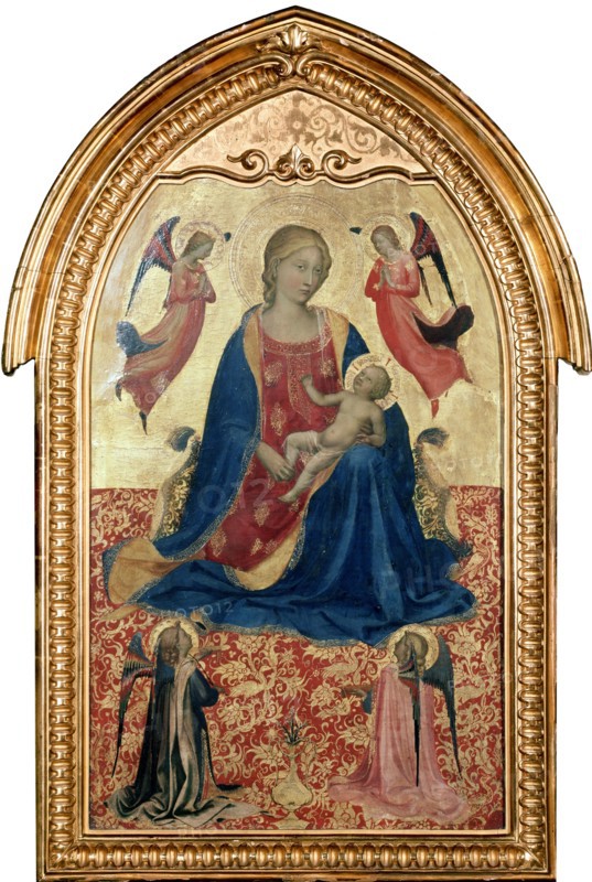 'Virgin and Child with Angels', c1425. Artist: Fra Angelico