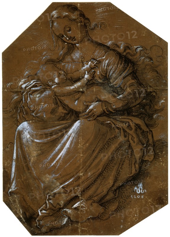'Virgin and Child', c1500-1545. Artist: Hans Baldung