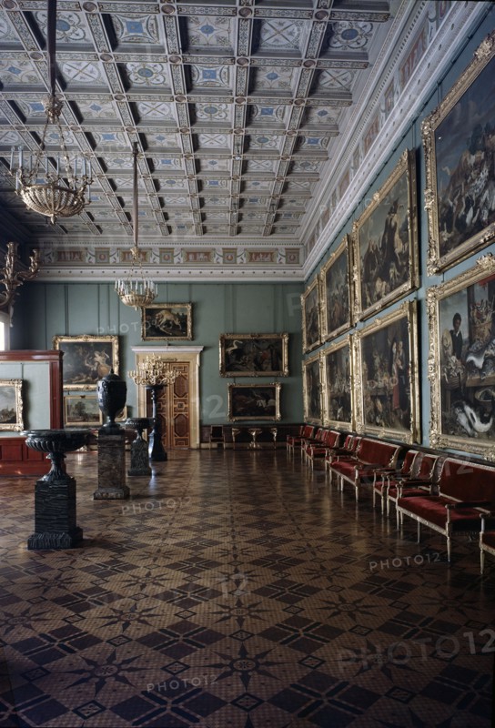 'The Hall of Flemish Paintings in the Hermitage' c20th century. Artist: Unknown