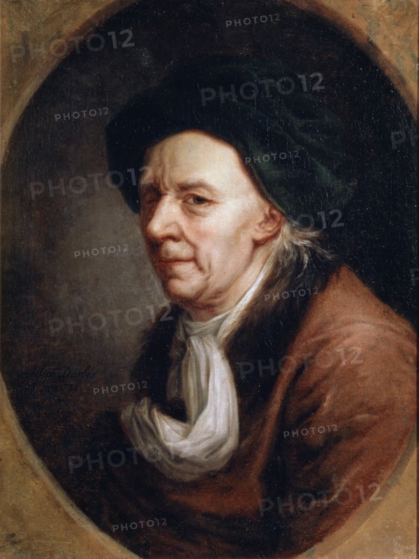 'Portrait of the Mathematican Leonhard Euler', (1707-1783), German painting of 18th century. Artist: Joseph Friedrich August Darbes