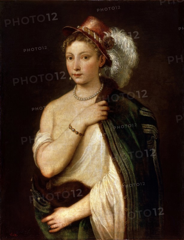 'Portrait of a Young Woman', c1536.  Artist: Titian