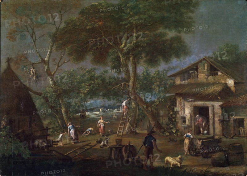 'Italian Landscape', c1750-1795. Artist: Antonio Diziani