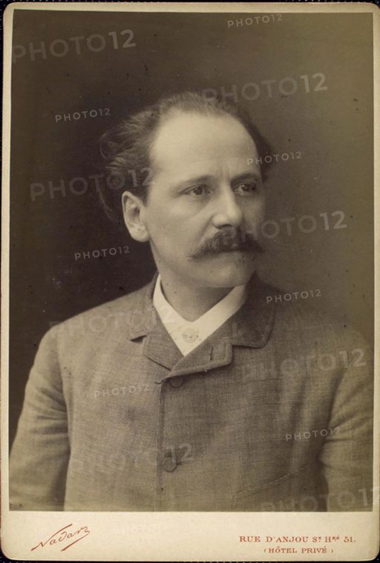 Jules Massenet, French composer, late 19th century. Artist: Nadar