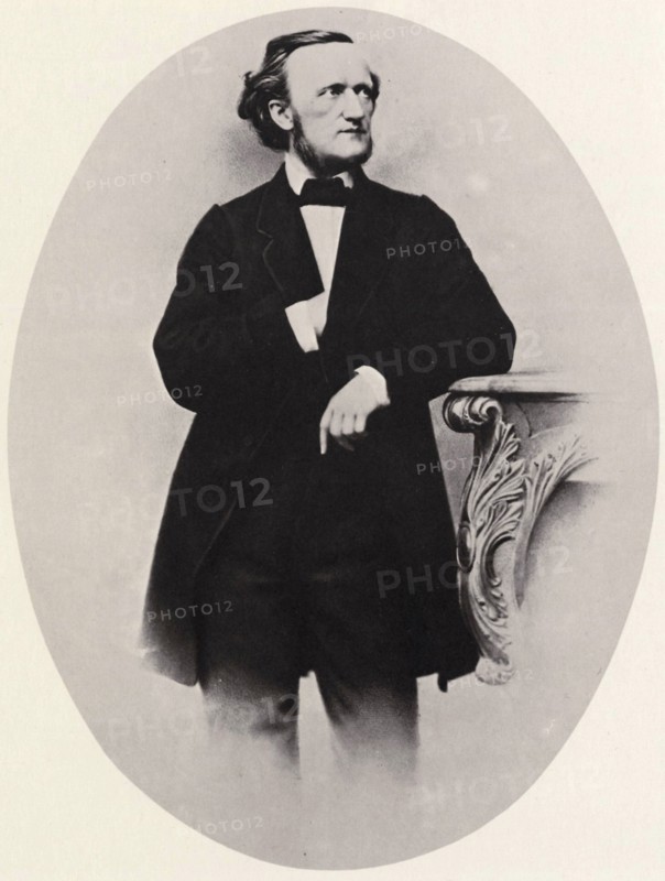 Richard Wagner, German composer, 1864. Artist: Joseph Albert