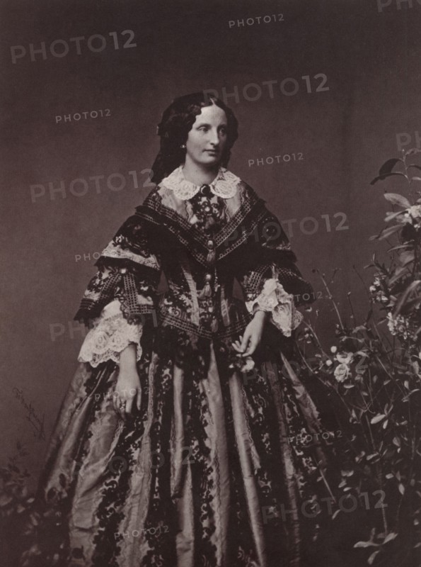 Empress Elisabeth of Austria, 19th century. Creator: Franz Seraph Hanfstaengl.