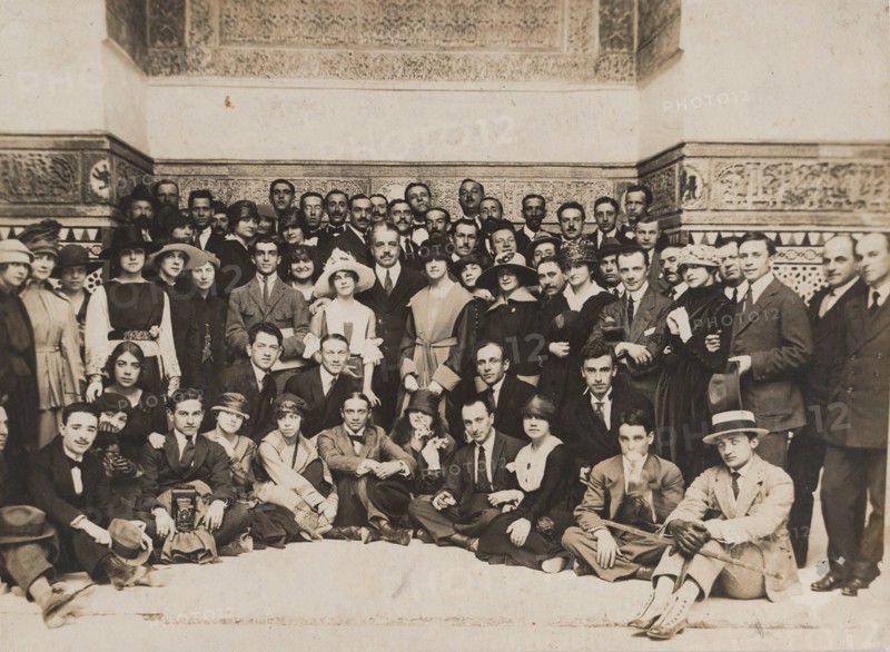 Ballets Russes in Seville, Spain, 1916. Artist: Unknown