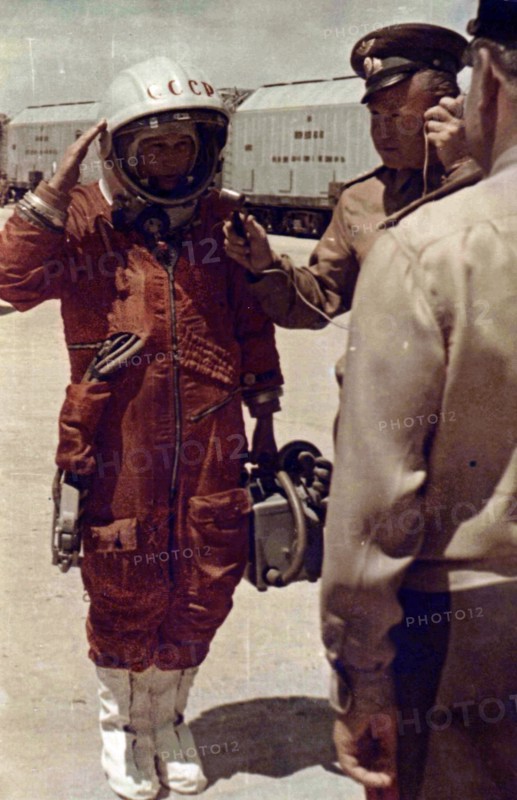 Valentina Tereshkova, Russian cosmonaut, Baikonur Cosmodrome, USSR, 16 June 1963. Artist: Unknown