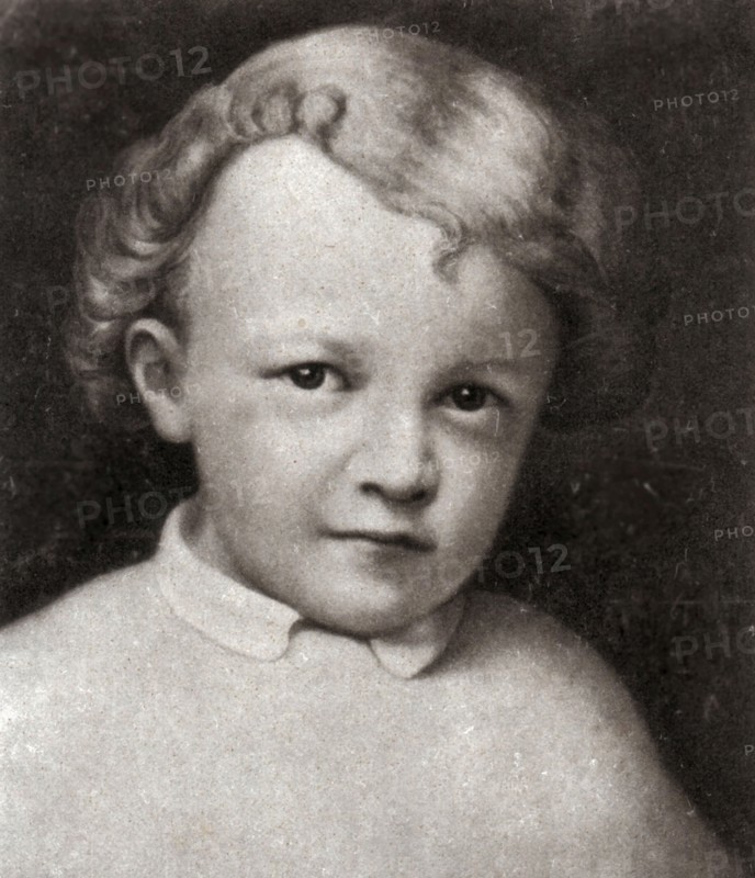 Vladimir Ilich Lenin, Russian Bolshevik revolutionary leader, aged 4, 1874. Artist: Unknown