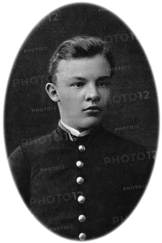 Vladimir Ulyanov (Lenin) as a grammar school pupil, Simbirsk, Russia, 1879. Artist: Unknown