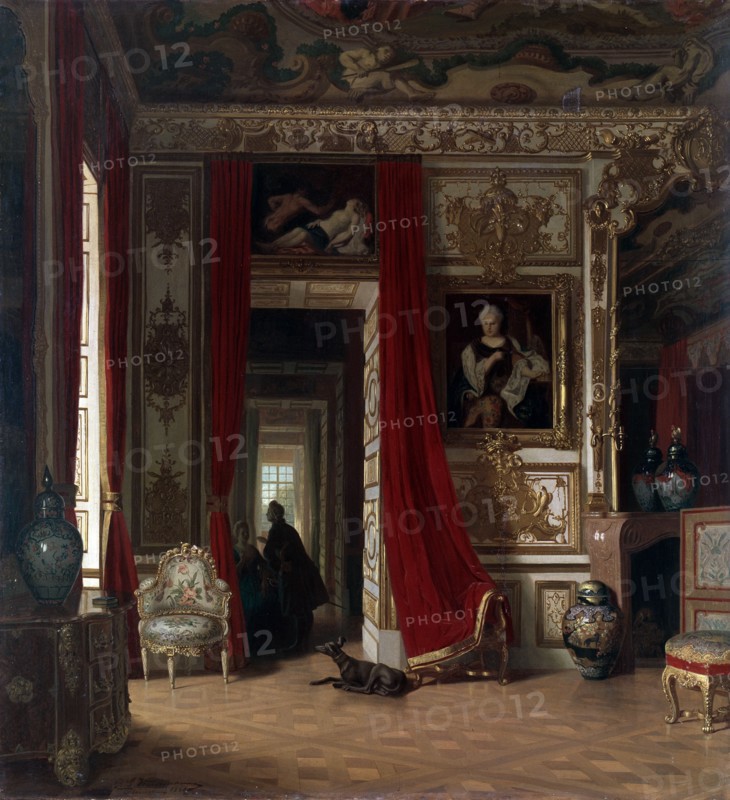 'Interior', early 19th century. Artist: Carl Friedrich Zimmermann