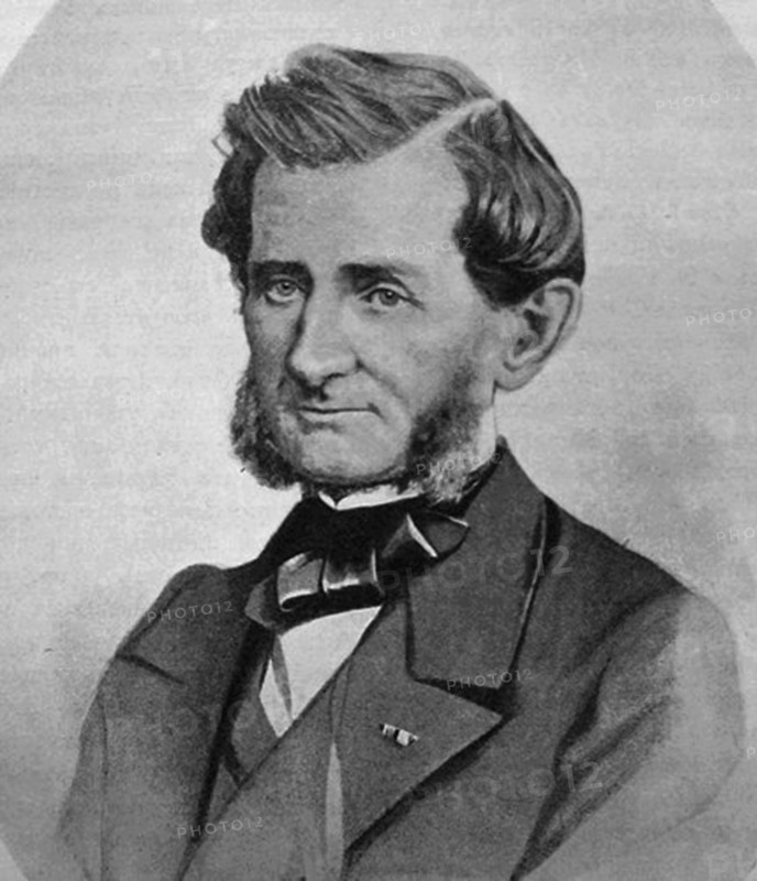 Andrei Ivanovich Stakenschneider, Russian architect, 1860. Artist: Ivan Gokh