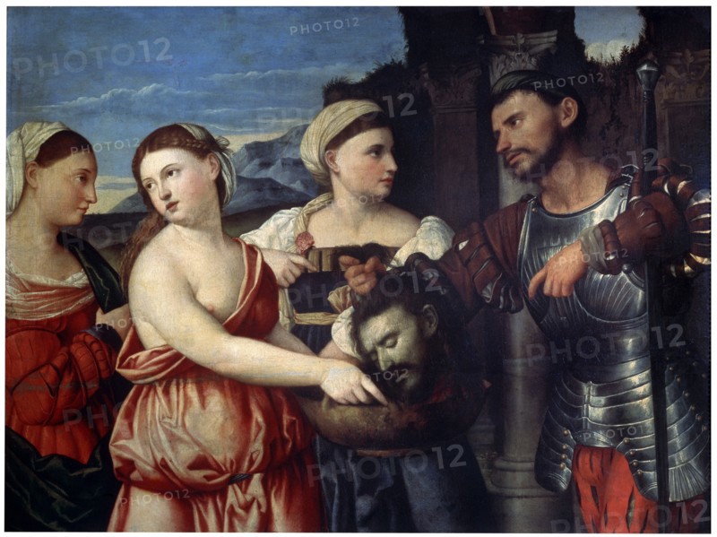 'Salome', 16th century. Artist: Bernardino Licinio