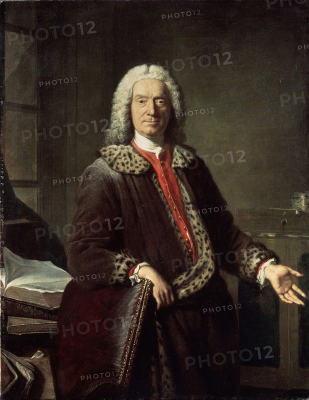 'Portrait of the poet and tragedian Prosper Jolyot de Crébillon', 1746. Artist: Jacques-Andre-Joseph Aved