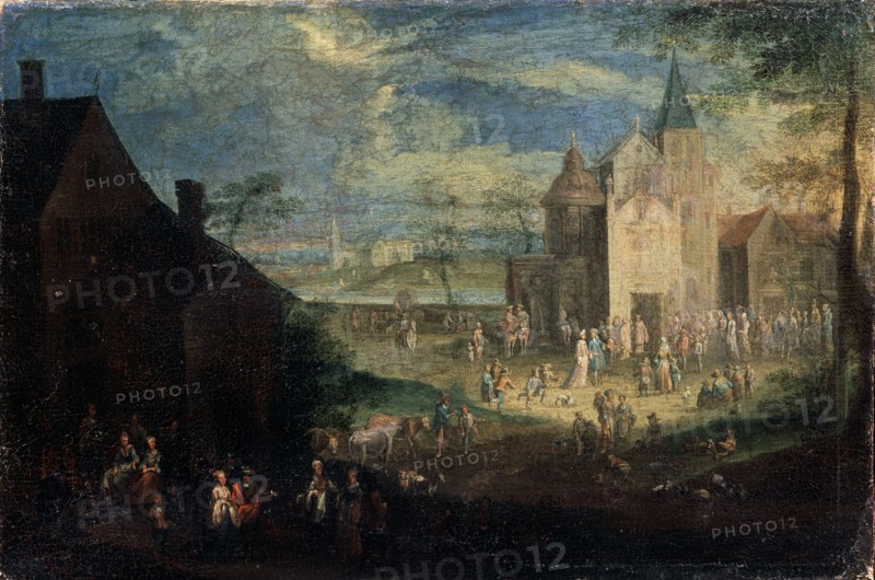 Kermis', 17th century. Artist: Peeter Gysels