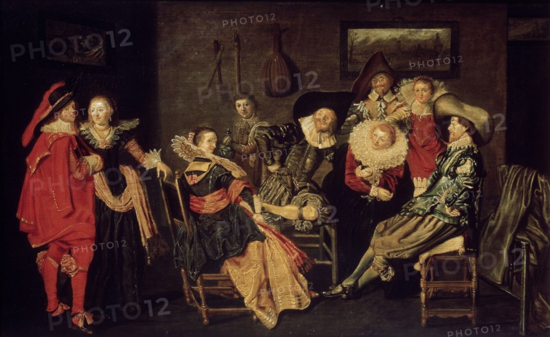 'The Merry Company', 17th century. Artist: Dirck Hals
