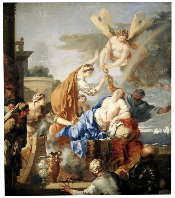 'The Death of Dido', c1637-c1640. Artist: Sébastien Bourdon