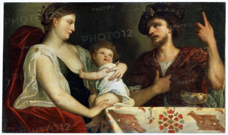 'Eumenes and Roxana', 17th century. Artist: Padovanino