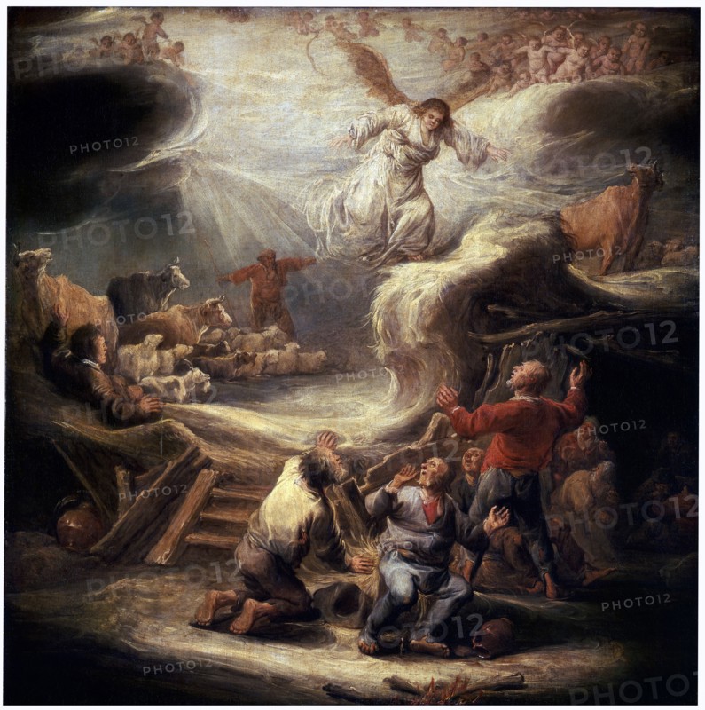 'The Annunciation to the Shepherds', 17th century.  Artist: Benjamin Gerritz Cuyp