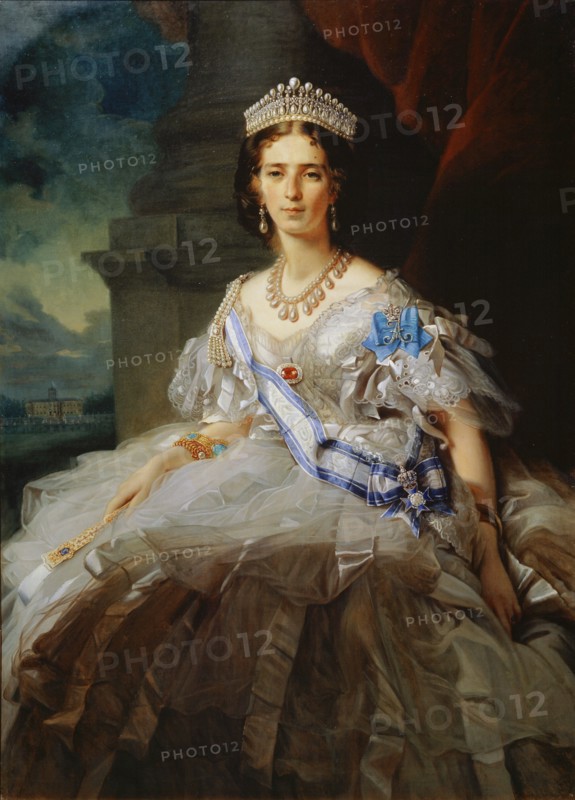'Portrait of Princess Tatiana Yusupova', 1858. Artist: Franz Xaver Winterhalter
