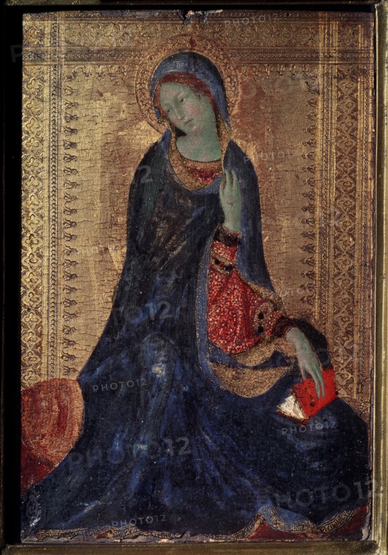 'Virgin Annunciate', c1340-c1344. Artist: Simone Martini