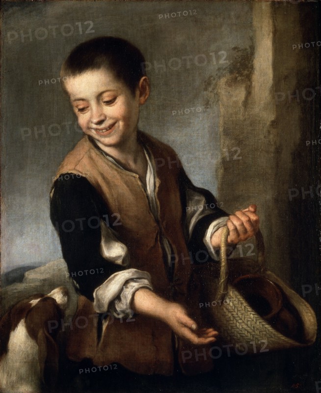 'Boy with a Dog', c1650-c1660. Artist: Bartolomé Esteban Murillo