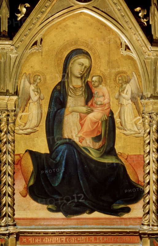 'The Virgin and Child with Angels (Madonna of Humility)', c1408-c1410. Artist: Lorenzo Monaco