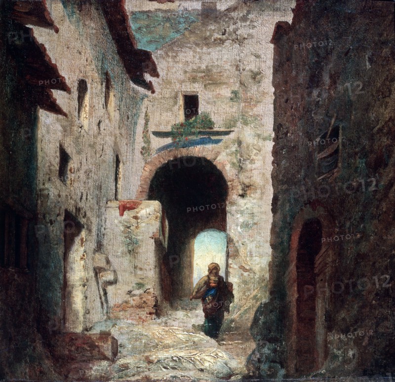 'The Moorish Gate', 1835.  Artist: Eugene Isabey
