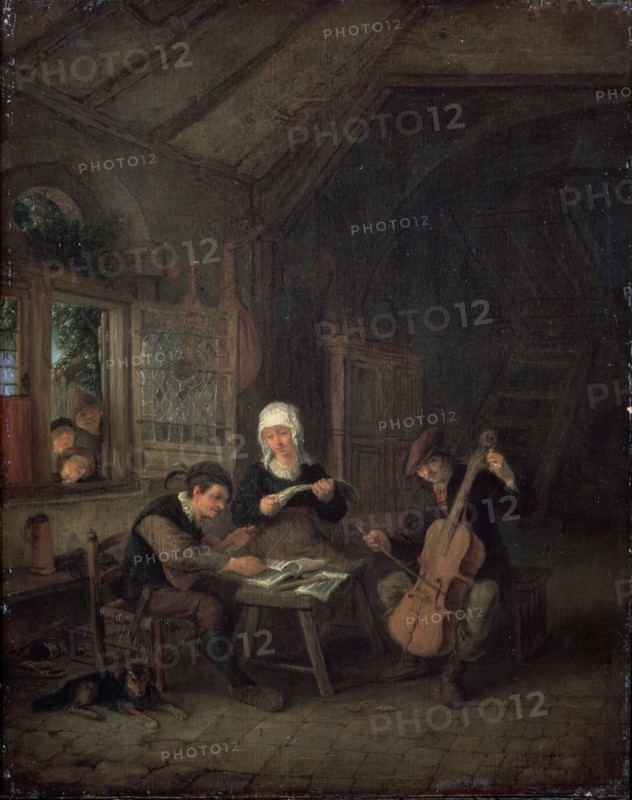 'Rural Musicians', 1645. Artist: Adriaen van Ostade
