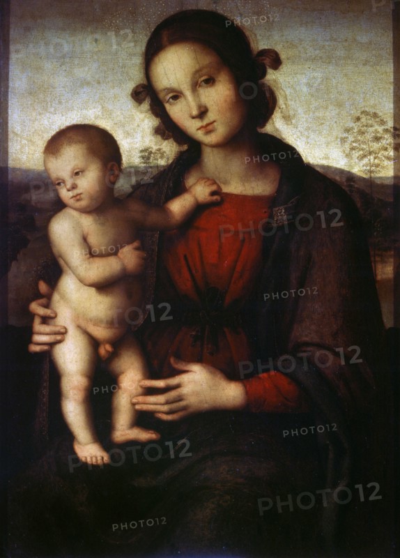 'Virgin and Child', late 15th or early 16th century. Artist: Perugino