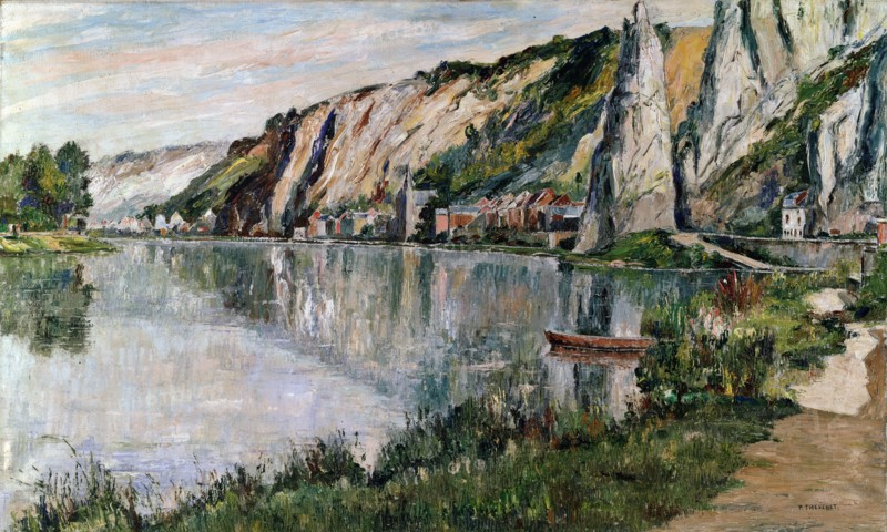'The Rock at Bayard', late 19th or 20th century. Artist: Pierre Thevenet