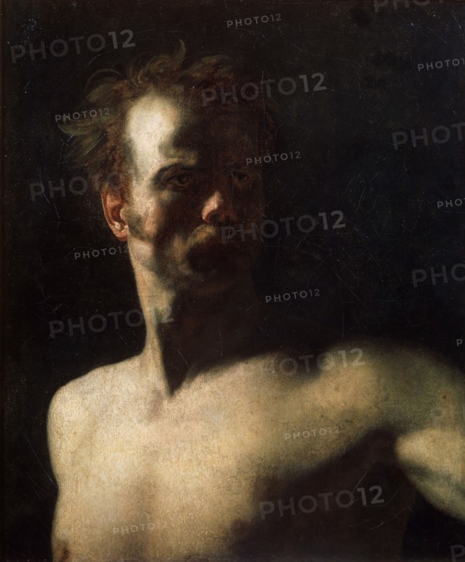 'Nude Study', c1810-c1811. Artist: Theodore Gericault