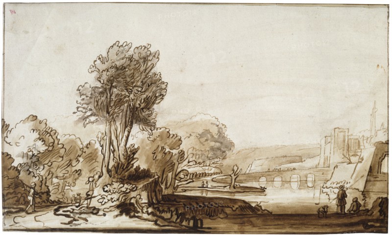 'A Doorway to the Castle', 17th century.  Artist: Abraham Furnerius