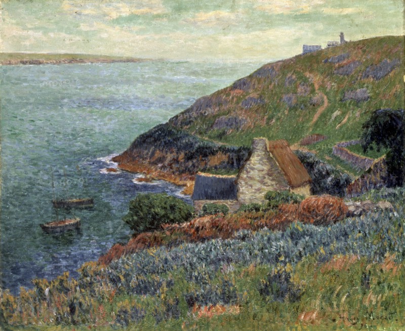 At the seashore', 1896.