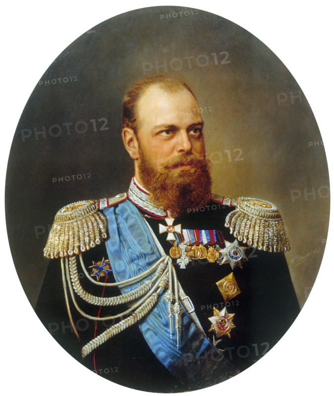 Portrait of the Emperor Alexander III', (1845-1894), 19th century.