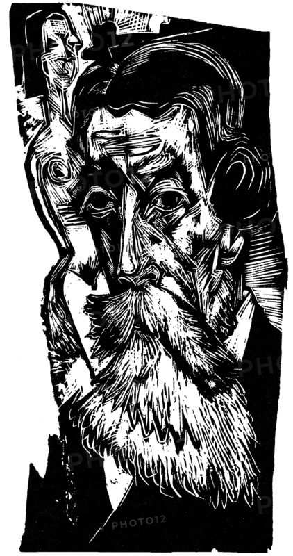 Portrait of Ludwig Schames, 1917.