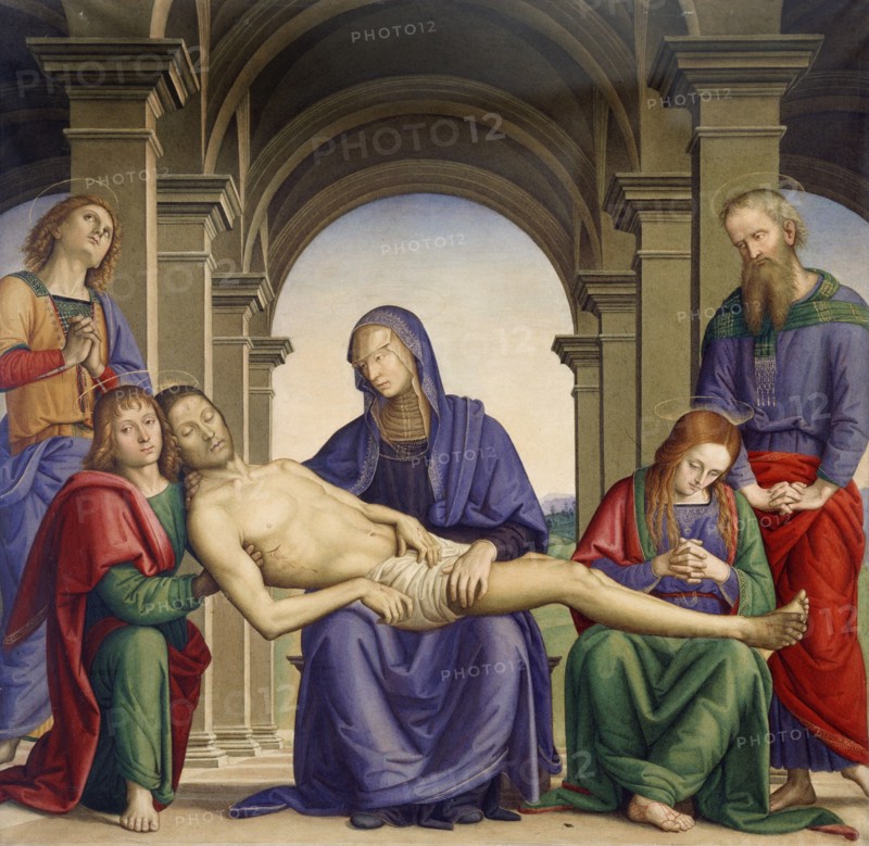 Pietà'.  Creator: Perugino (ca. 1450-1523).