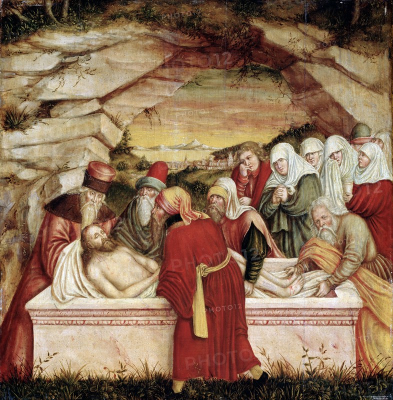 The Entombment'.  Creator: Cranach, Lucas, the Elder (1472-1553).