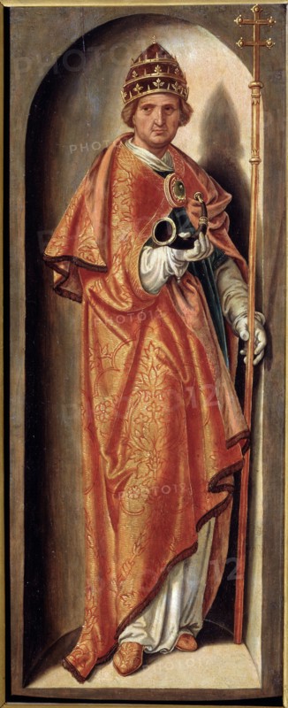 Pope Saint Cornelius', early16th century. Creator: Woensam, Anton (of Worms) (1492/1500-1541).